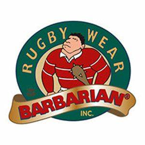 バーバリアン BARBARIAN クラシック ラグビーシャツ 4インチ