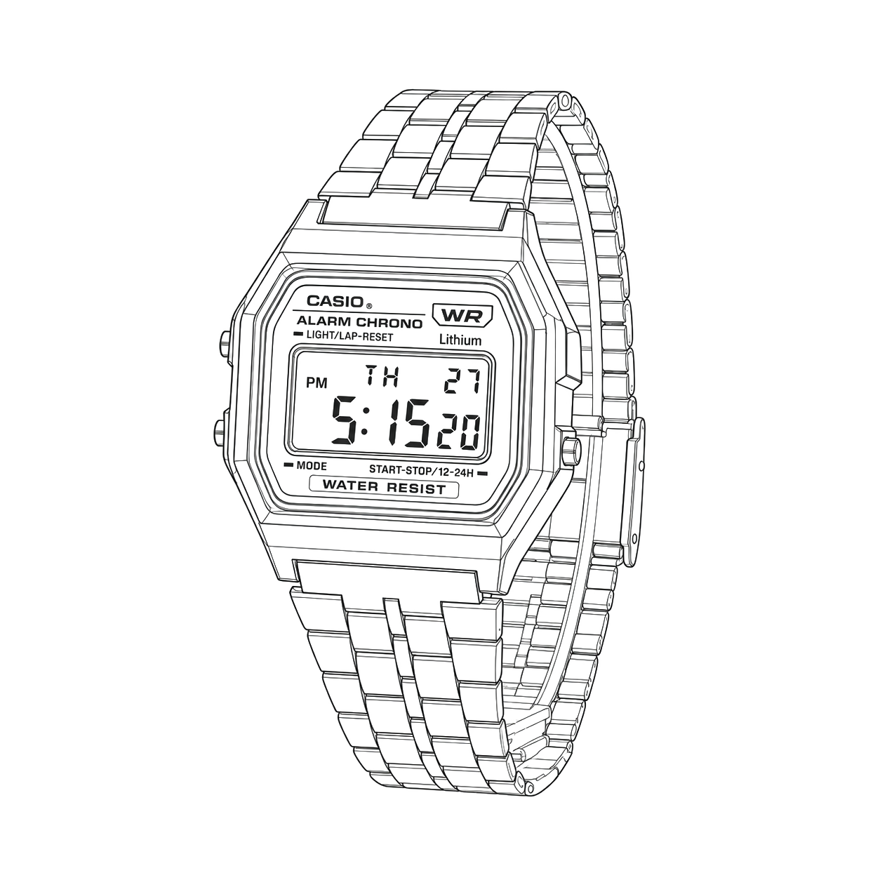 日本製チープカシオ CASIO A159WA-N1JH 徹底解説