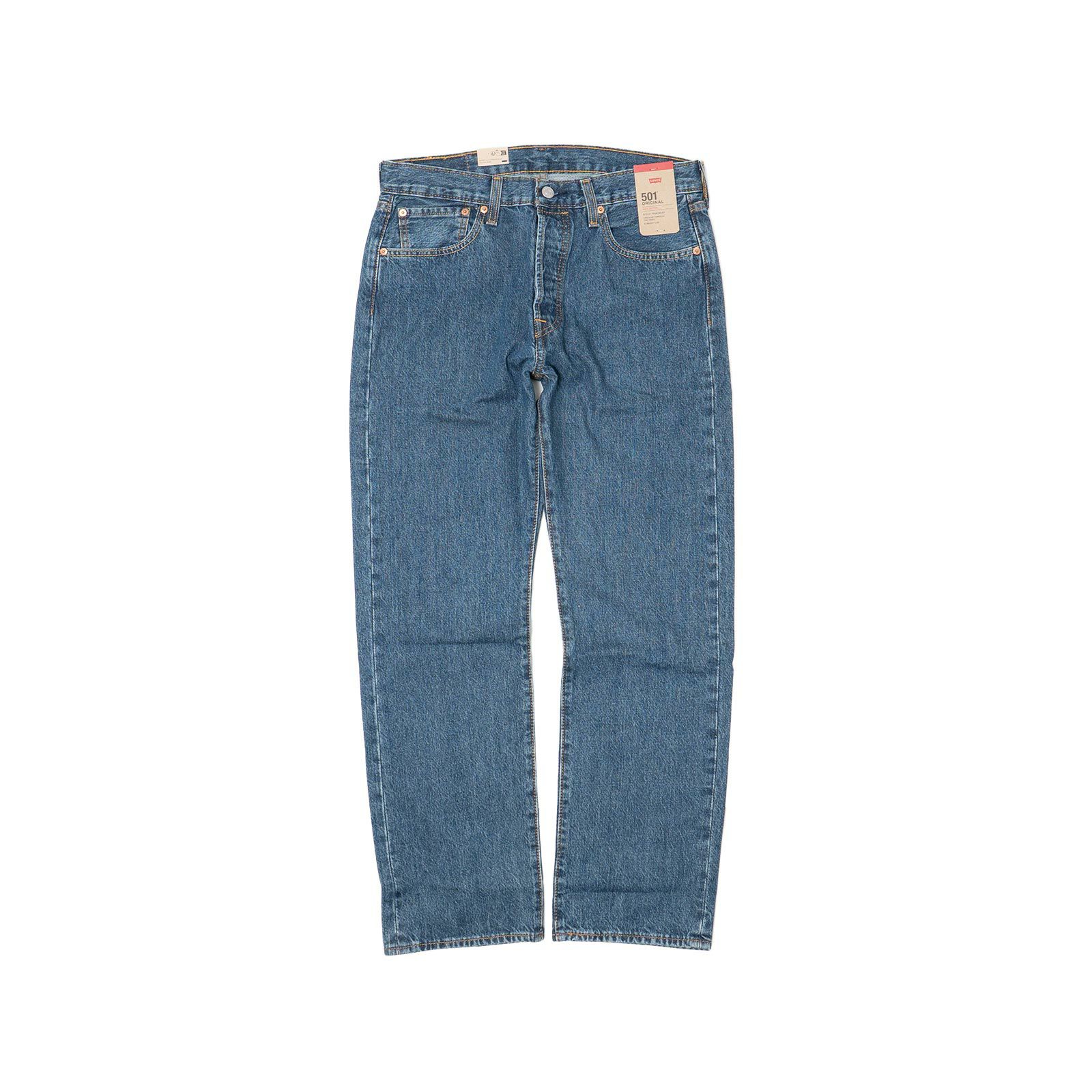 リーバイス LEVI’S 501-0194 ボタンフライ ストレートジーンズ（ダークストーンウォッシュ）