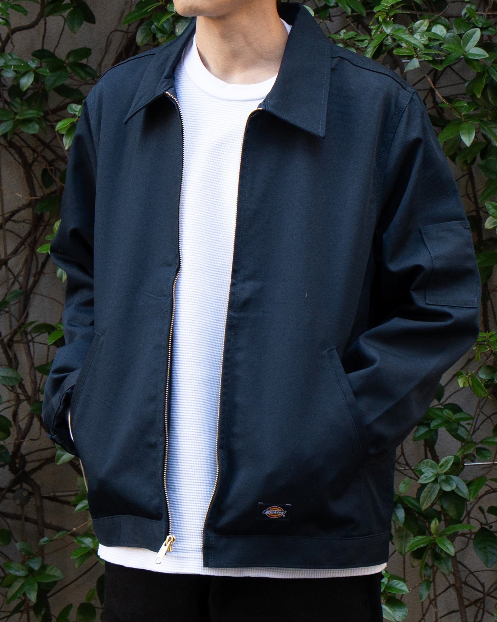 Dickies JT75 アイゼンハワージャケットのフロントスタイル