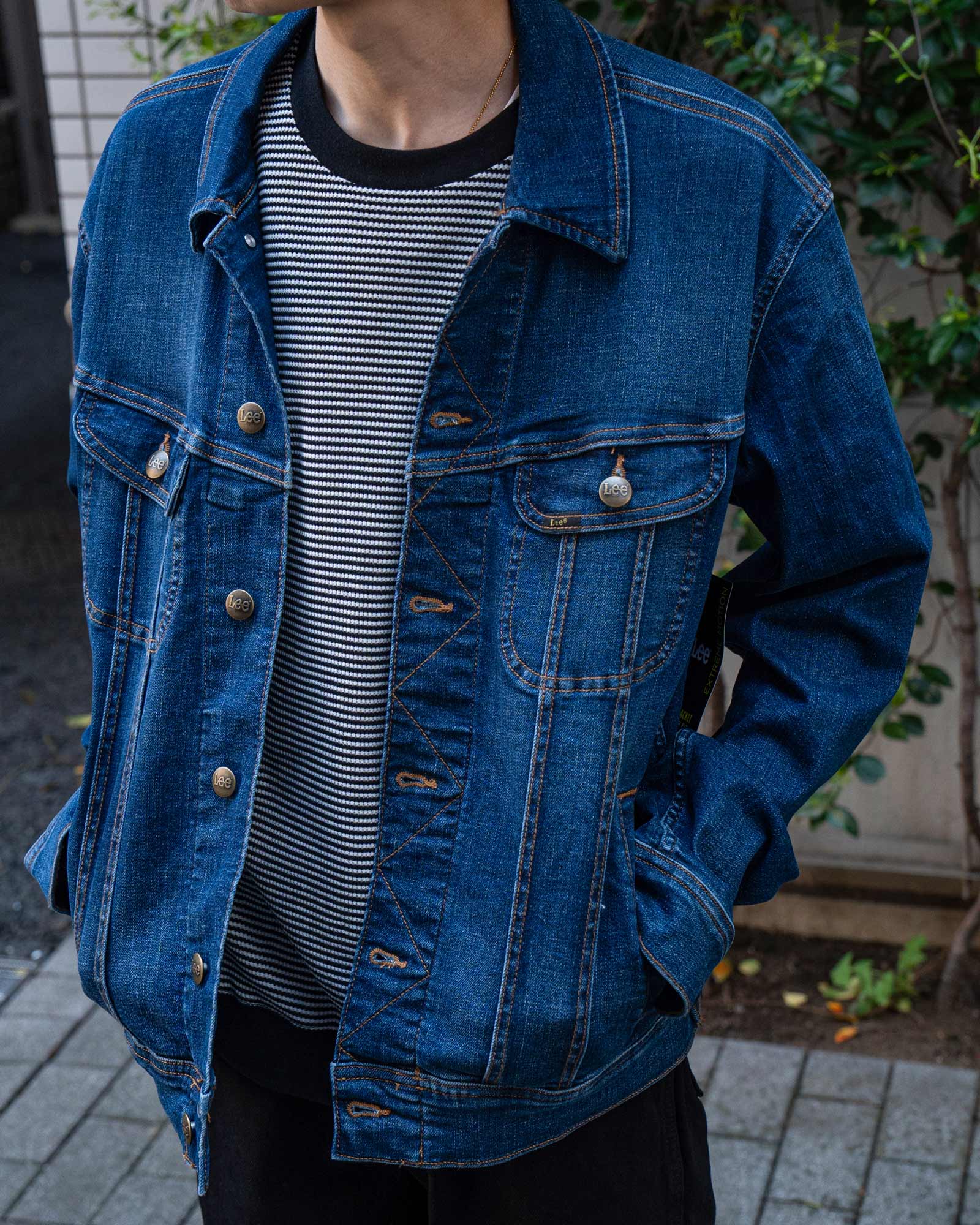 リー ライダージャケットのフロントスタイル
