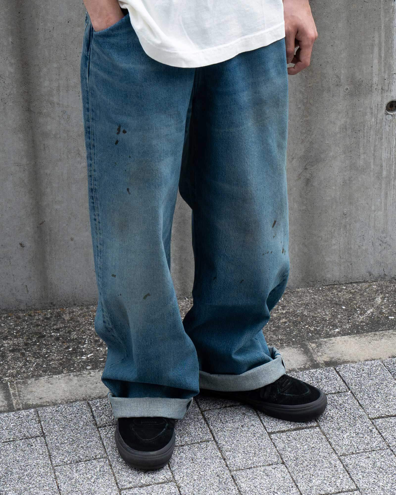 ロサンゼルスアパレル 18412GD ポロTシャツのバックスタイル