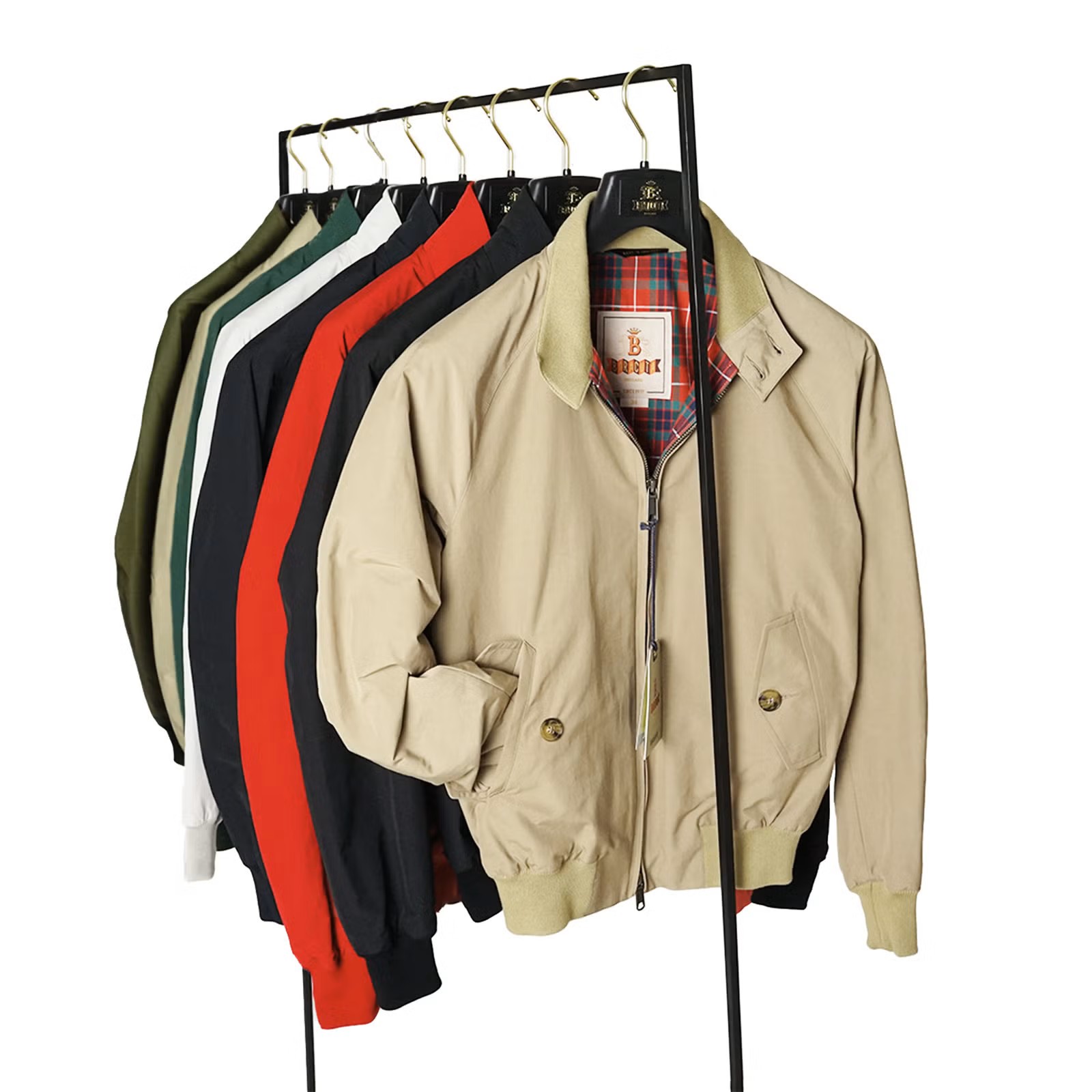 BARACUTA G9 クラッシック ハリントンジャケット トウニーポート