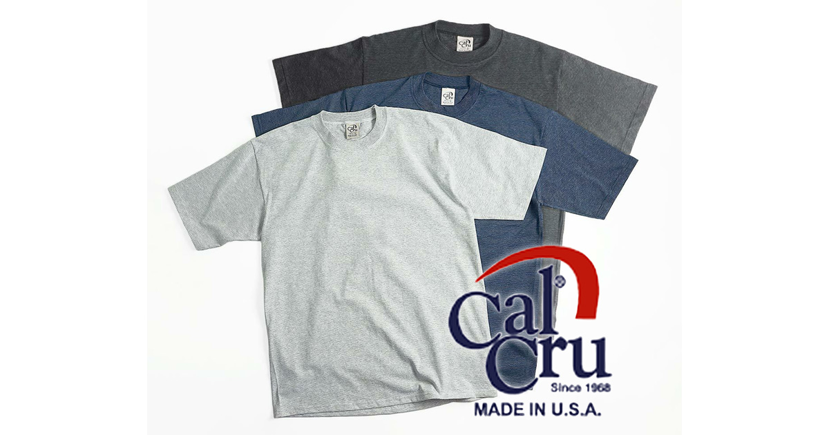 Cal Cru｜カルクルーの通販 Tシャツ、ヘンリーネック、マイクロ