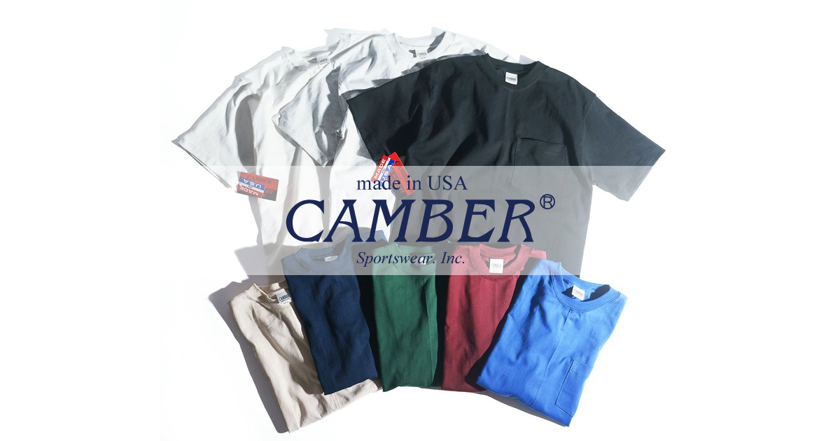 CAMBER｜キャンバーの通販 USA製8ozヘビーTシャツ302 S-XXXL