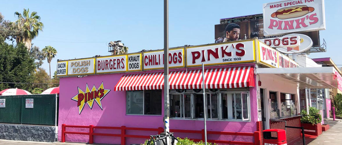 PINK’S HOTDOGS ピンクス ホットドッグス Tシャツ