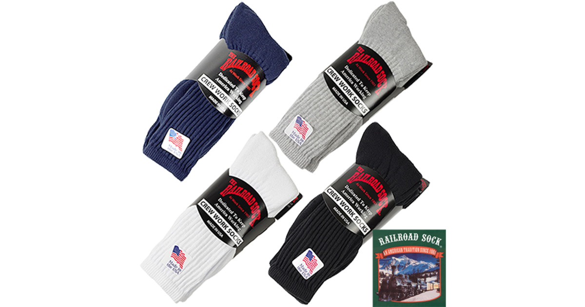 RAILROAD SOCK｜ レイルロードソックの通販 ソックス 靴下 アメリカ製