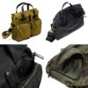 フィルソンFILSON24アワーティンブリーフケース｜メンズショルダーバッグビジネスバッグ24HOURTINBRIEFCASE綿コットン100％耐久撥水収納肩掛けベルト取り外し可通勤通学出張旅行タングリーンネイビーブラック