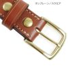 エイカーAKERB12ドレスベルトMADEINUSA(DRESSBELTアメリカ製米国製レザーベルト革ベルトバックル）