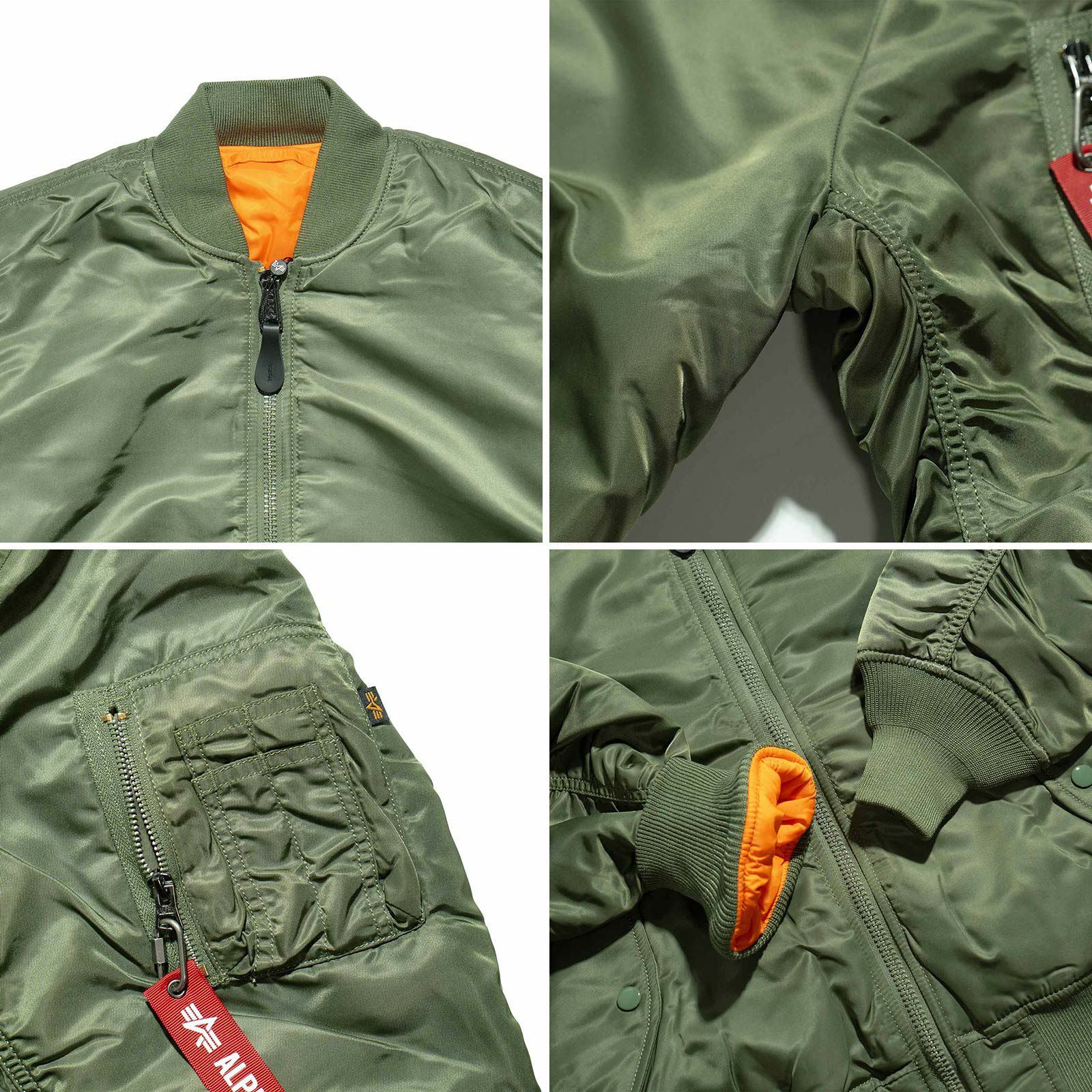 アルファインダストリーズALPHAMA-1フライトジャケット