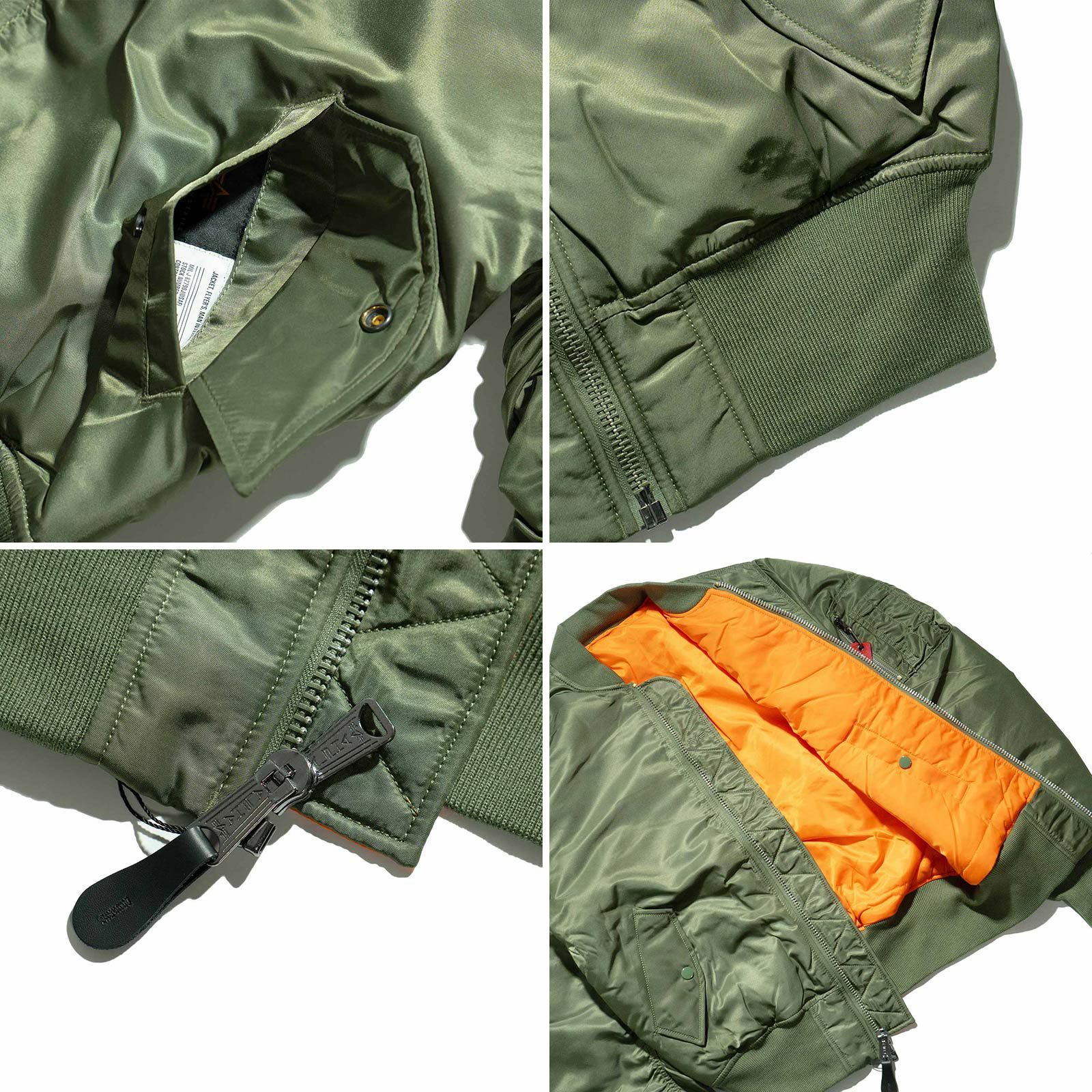 アルファインダストリーズALPHAMA-1フライトジャケット