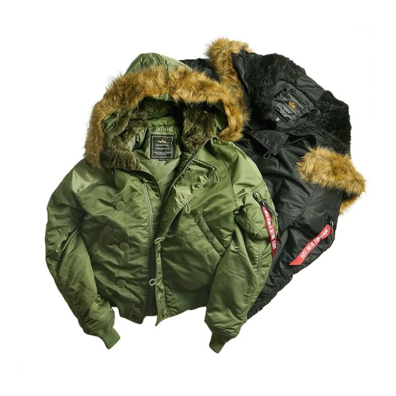 アルファインダストリーズALPHAN-2Bフライトジャケットインポート(防寒N2BIMPORTINDUSTRIES)