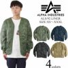 アルファインダストリーズALPHAINDUSTRIESALS/92LINERM-65ジャケット用キルティングライナー