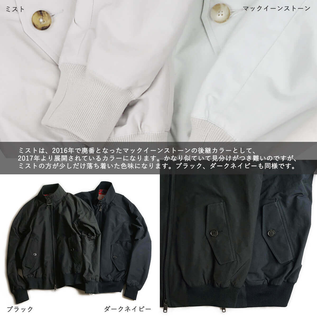バラクータ BARACUTA G9 クラッシック ハリントンジャケット | Jalana  