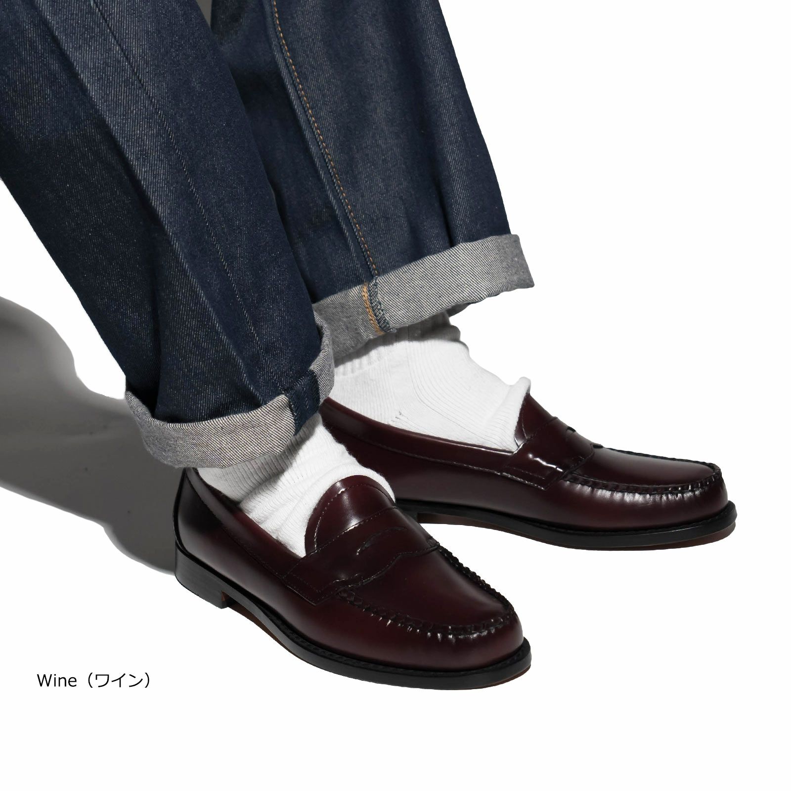 バスG.H.BASSウィージャンズペニーローファーローガン