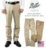 ビルズカーキBILLSKHAKISM3チノパンツスリムフィットオリジナルツイル｜チノパンメンズアメリカ製MADEINUSAPLAINFRONTSLIMFIT8.5オンス綿コットン100％チノクロスフィラデルフィアの自社工場生産カーキサイズ28-46