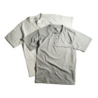 カルクルーCalCru半袖ヘンリーネックTシャツMADEINUSA