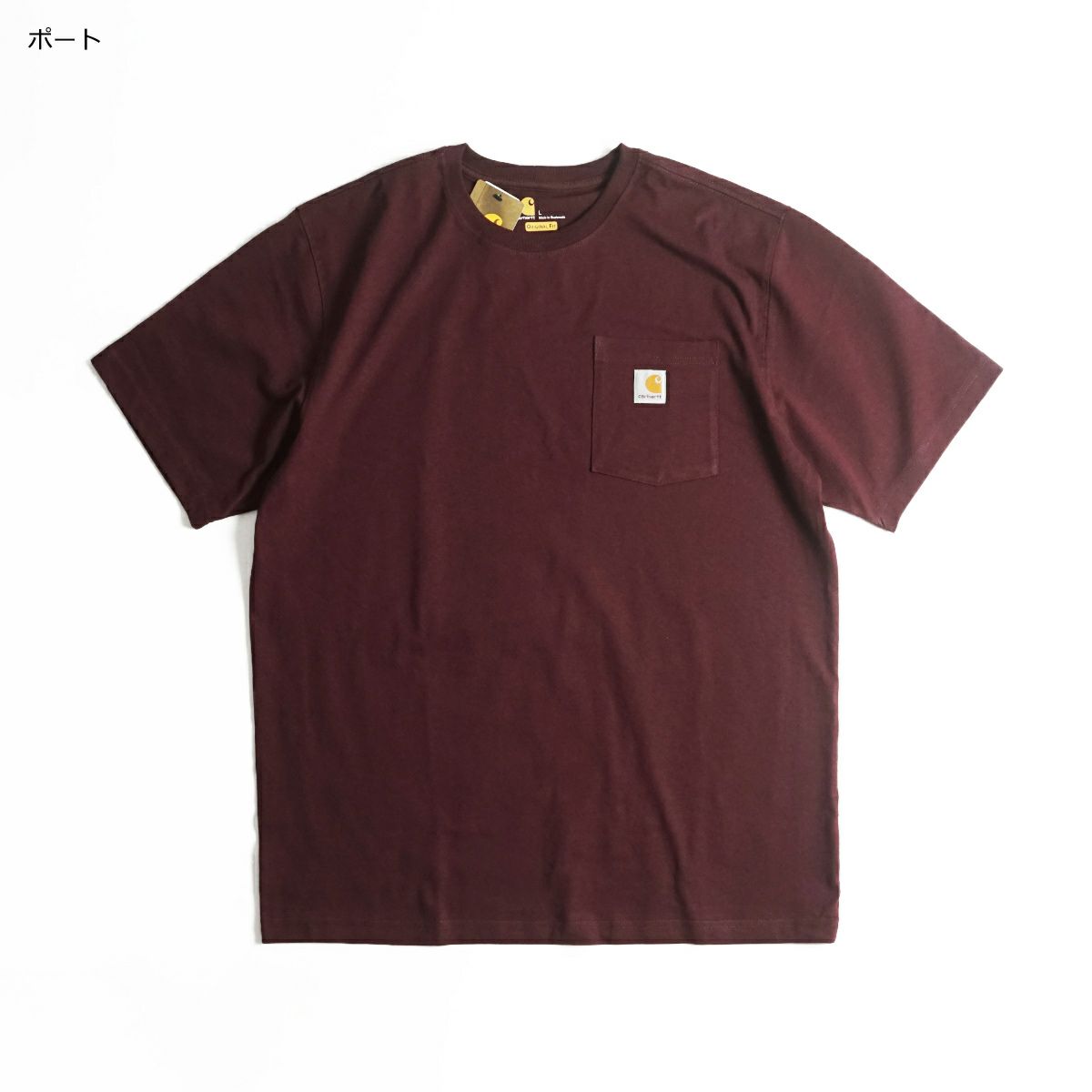 カーハートCarharttK87半袖ポケットTシャツ