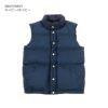 クレセントダウンワークスCRESCENTDOWNWORKSイタリアンダウンベスト60/40MADEINUSAアメリカ製米国製ITALIANVEST｜メンズレトロアウトドア700フィルパワーの最高級グースダウン採用ブラックネイビーオリーブ