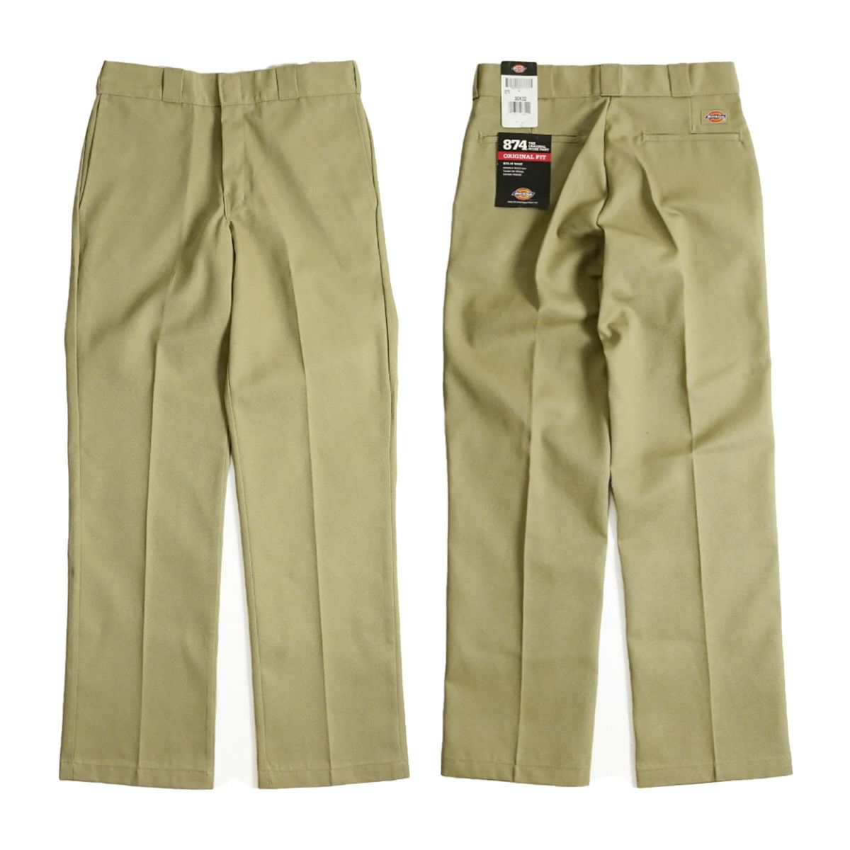 ディッキーズDickiesオリジナル874ワークパンツレギュラーサイズW28～44レングス/股下34インチ