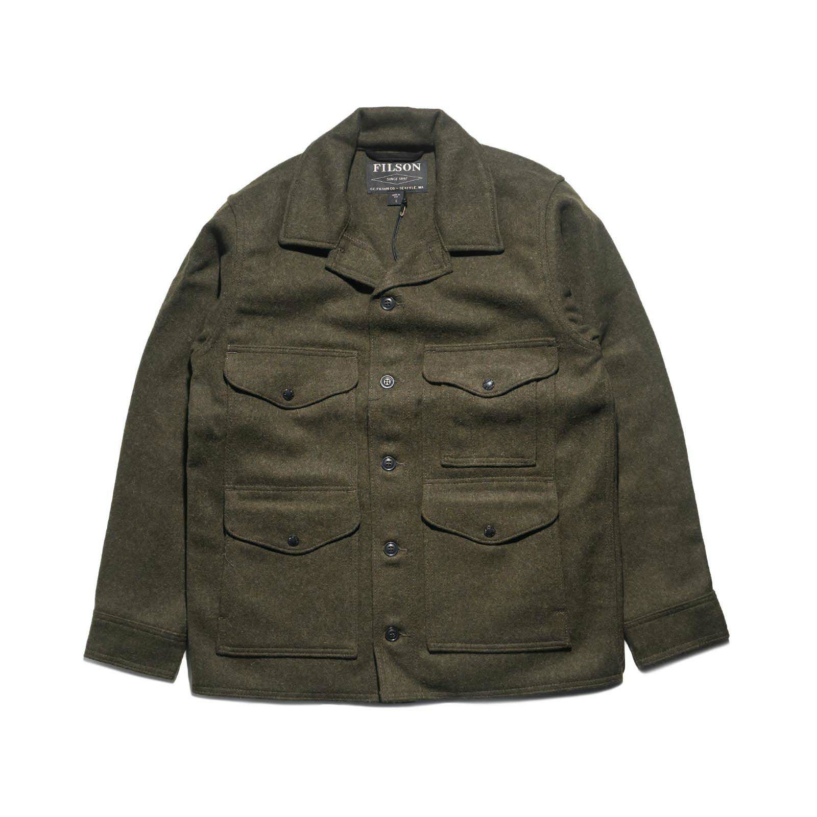 フィルソンFILSONウールコートマッキーノクルーザーソリッドカラー