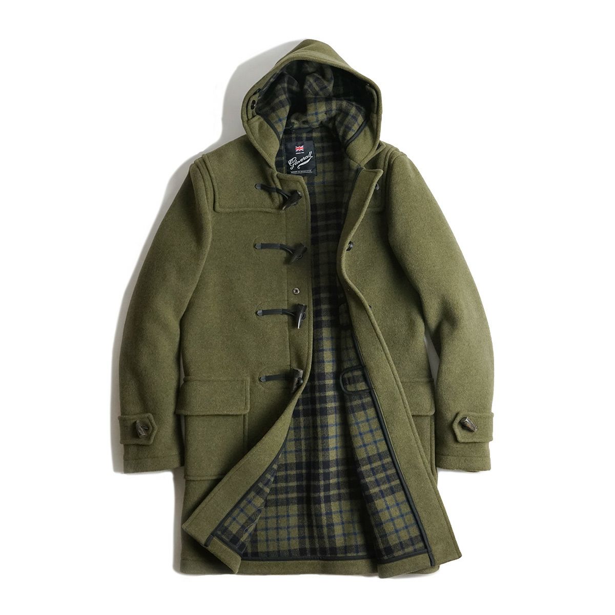 グローバーオールGLOVERALLMC3512-CTダッフルコートモリス防寒英国製モーリスメンズ