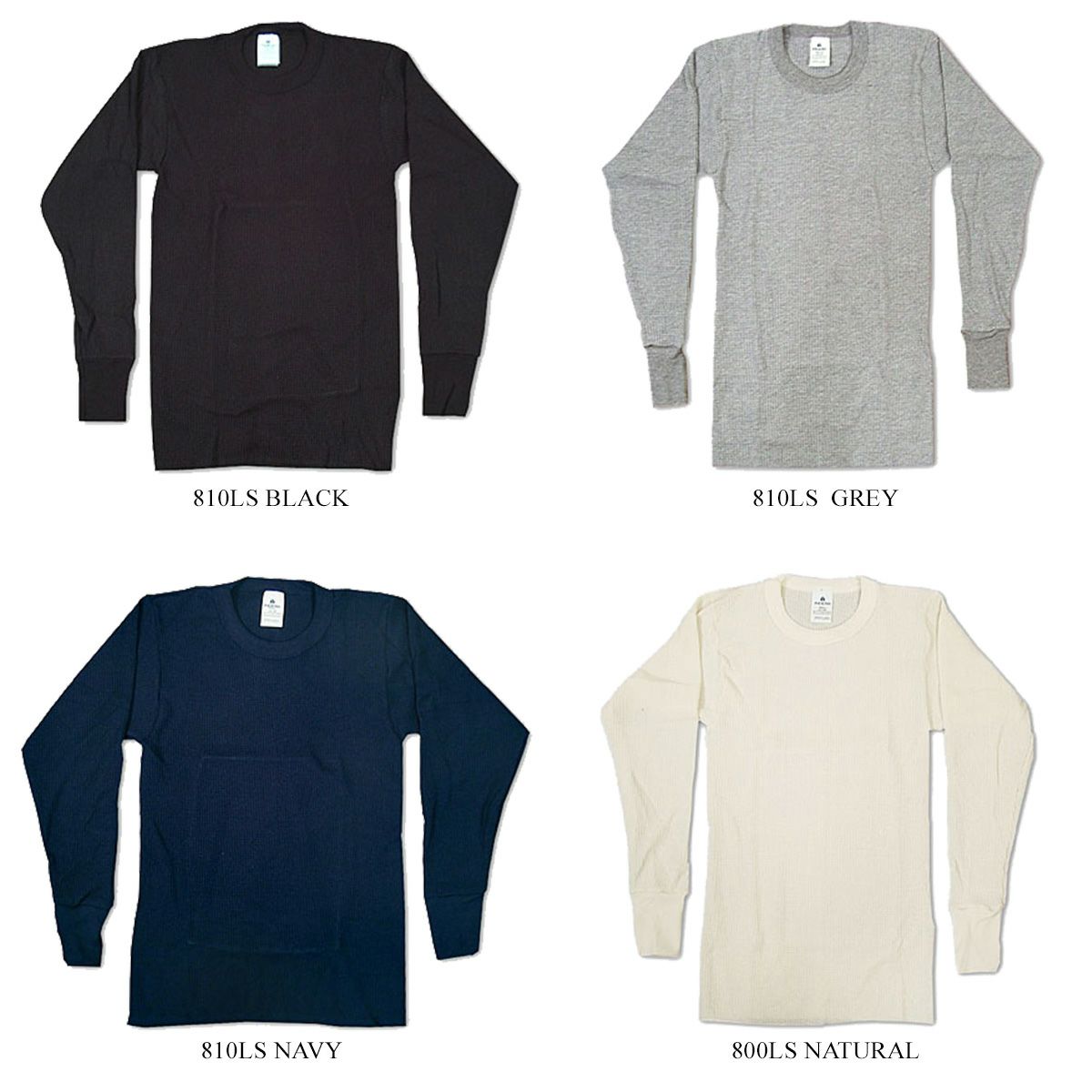 インデラミルズINDERAMILLS810LS/800LSLONGJOHNSサーマルアンダーウェア(ロンTTHERMALSL/SCREWワッフル下着メンズ）