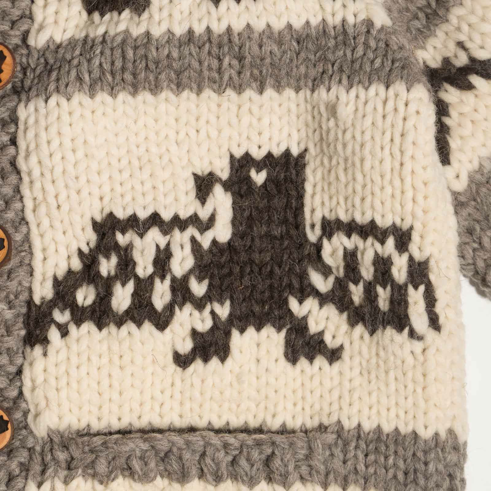 カナタ KANATA カウチンセーター 6プライウール サンダーバードリーフ