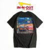 インアンドアウトバーガー半袖Tシャツ2018ハリウッドクルージングブラック