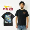 インアンドアウトバーガー半袖Tシャツ2012レトロストアナンバー1ブラック