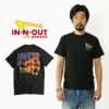 インアンドアウトバーガー半袖Tシャツ2017ブラックカリフォルニアドリーミンブラック