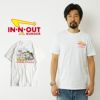 インアンドアウトバーガー半袖Tシャツ1986カリフォルニアファーストドライブスルーホワイト