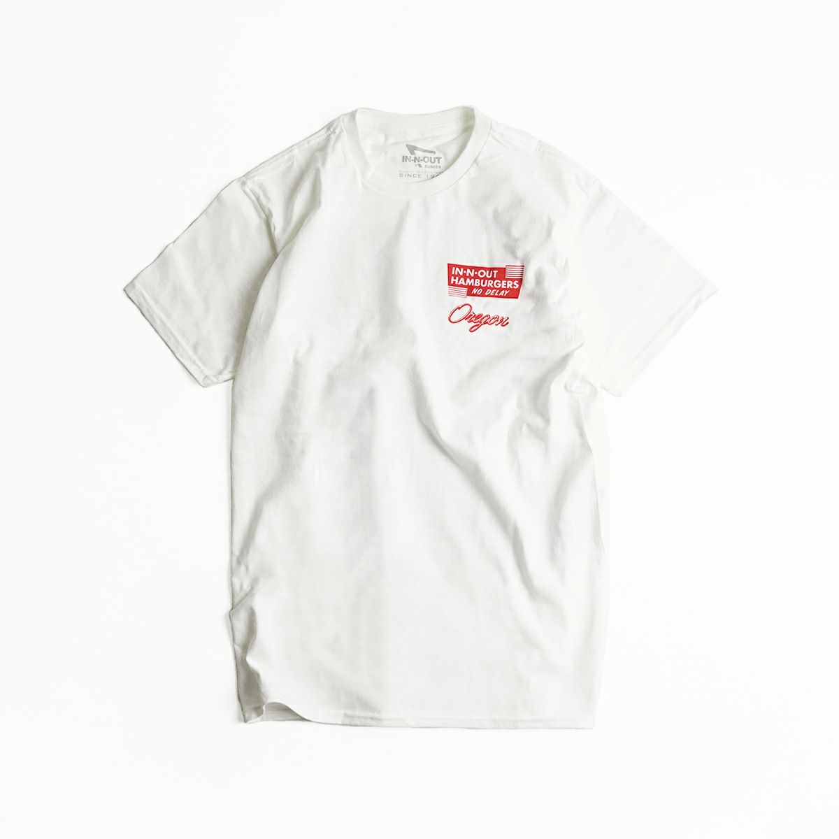 インアンドアウトバーガー半袖Tシャツ2015オレゴンオリジナルホワイト