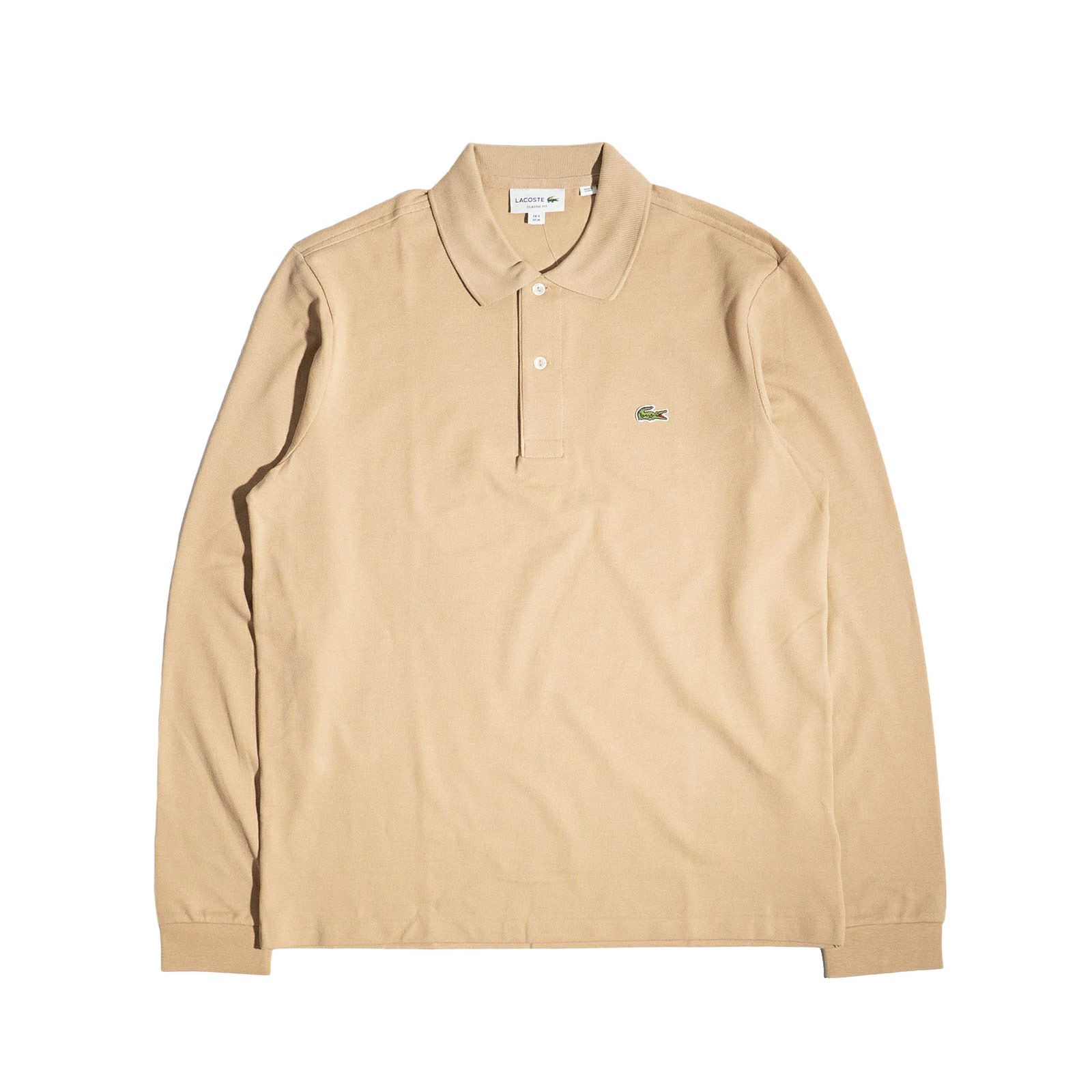 ラコステ LACOSTE L1312/L1313 長袖ポロシャツ 鹿の子 世界流通モデル