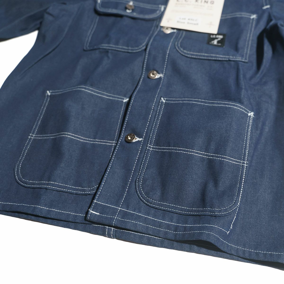 L.C.キング LOT45LC カバーオール リジッドデニム MADE IN USA