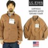 L.C.キングLOT46LCカバーオールブラウンダックチョアコートMADEINUSA