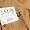 L.C.キングLOT46LCカバーオールブラウンダックチョアコートMADEINUSA