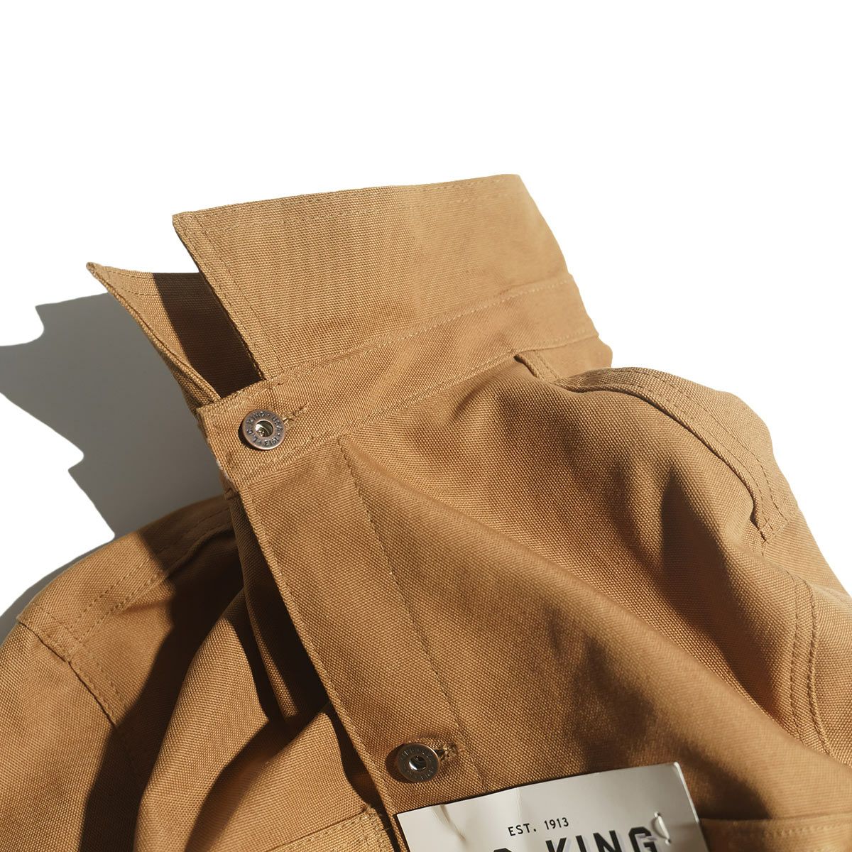 L.C.キングLOT46LCカバーオールブラウンダックチョアコートMADEINUSA