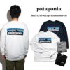 パタゴニアpatagonia長袖TシャツP-6ロゴレスポンシビリティー