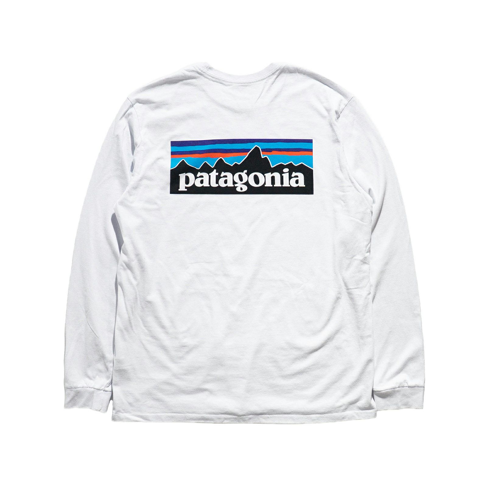 パタゴニアpatagonia長袖TシャツP-6ロゴレスポンシビリティー