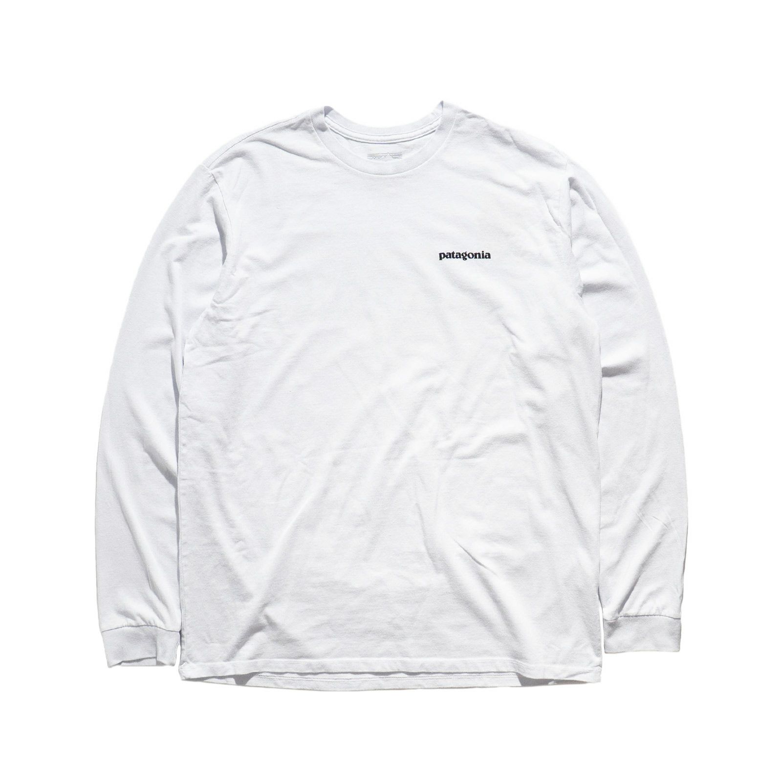 パタゴニアpatagonia長袖TシャツP-6ロゴレスポンシビリティー