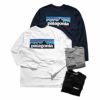 パタゴニアpatagonia長袖TシャツP-6ロゴレスポンシビリティー