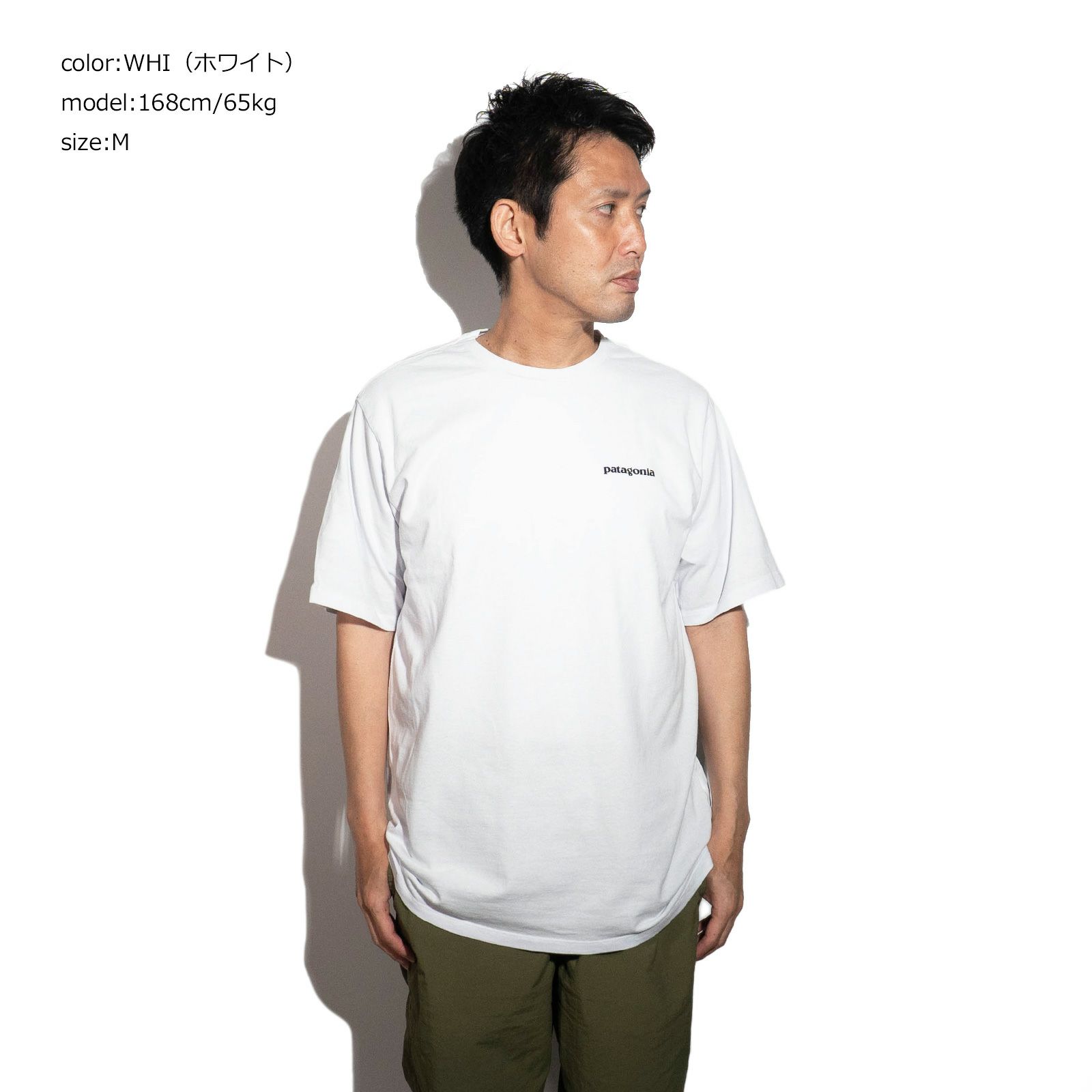 パタゴニアpatagonia半袖TシャツP-6ロゴレスポンシビリティー