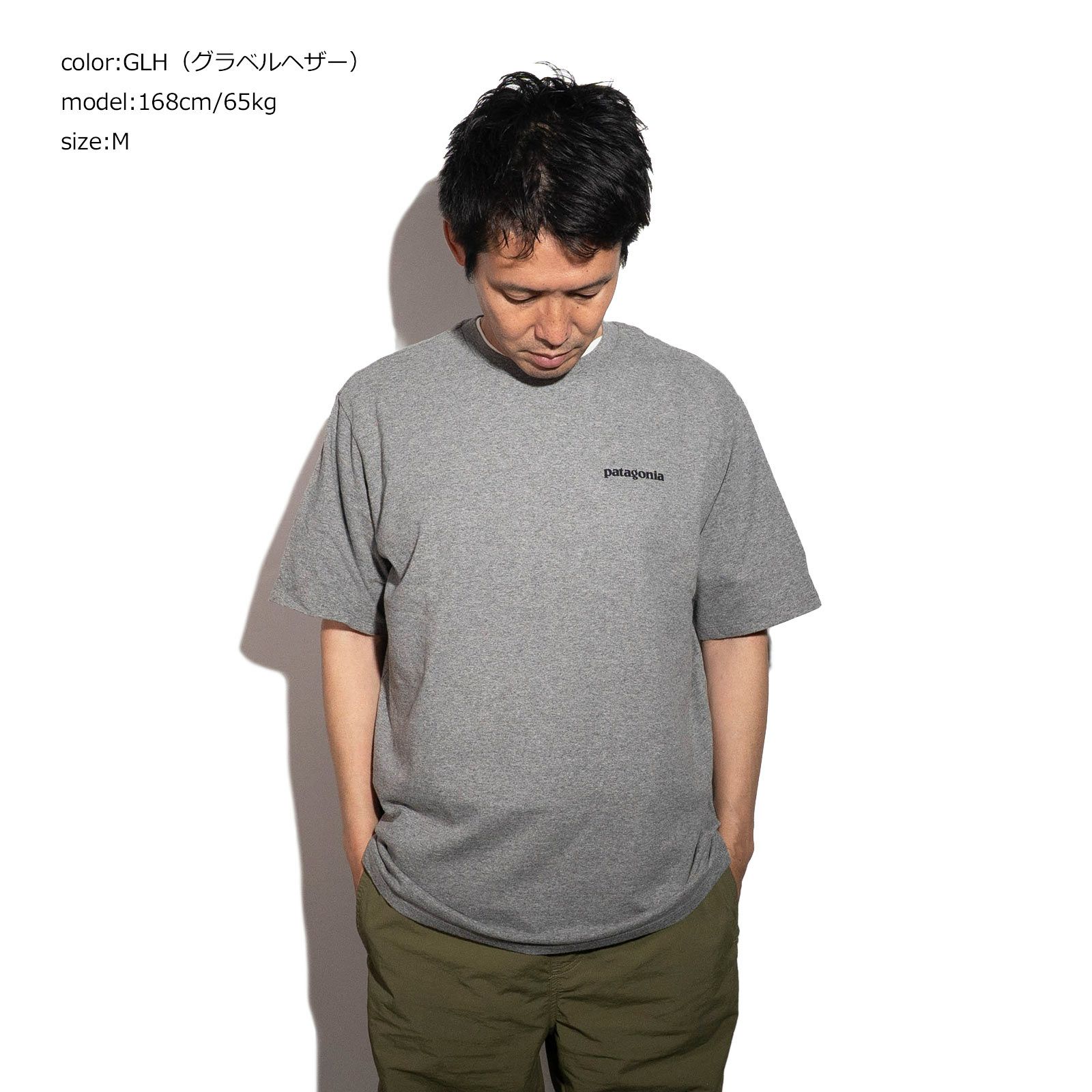 パタゴニアpatagonia半袖TシャツP-6ロゴレスポンシビリティー