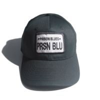 プリズンブルースPRISONBLUESプリズンブルースPRISONBLUESロゴベースボールキャップ当店別注ブラック