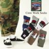 レイルロードソックRAILROADSOCKウェルトトップワークソックス3足セット(アメリカ製米国製リブソックス靴下）