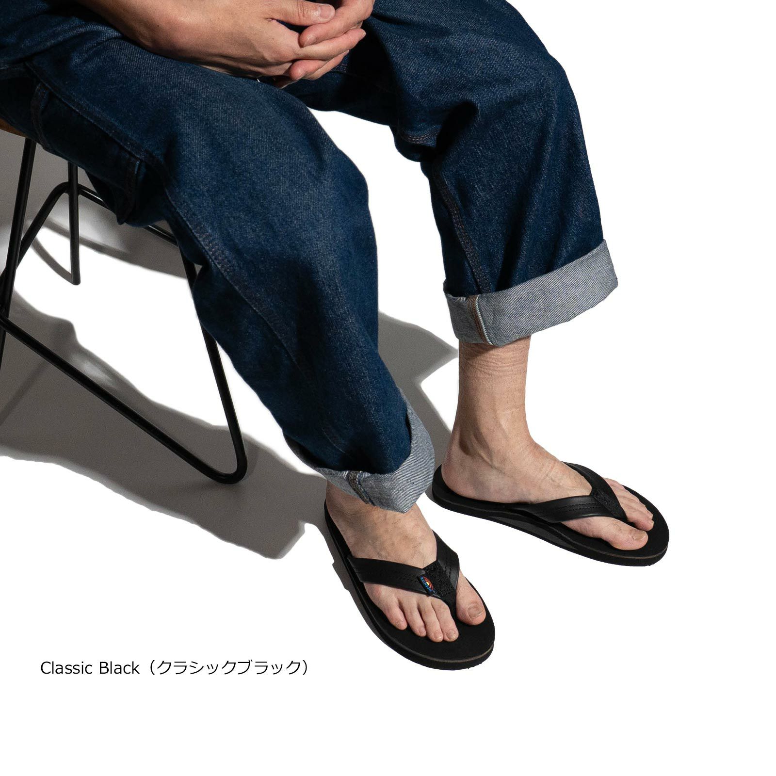 レインボーサンダル RAINBOW SANDALS レザーサンダル 301ALTS シングル 