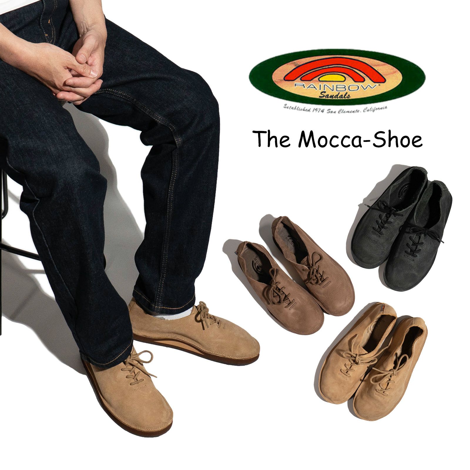 レインボーサンダルRAINBOWSANDALSザモカシュー