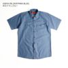 レッドキャップREDKAP#SP24半袖インダストリアルワークシャツ無地INDUSTRIALS/SWORKSHIRT｜メンズ半袖シャツシワに強く、汚れにくいワークブランドホワイトネイビーブラックグレーブルー白黒紺