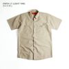 レッドキャップREDKAP#SP24半袖インダストリアルワークシャツ無地INDUSTRIALS/SWORKSHIRT｜メンズ半袖シャツシワに強く、汚れにくいワークブランドホワイトネイビーブラックグレーブルー白黒紺